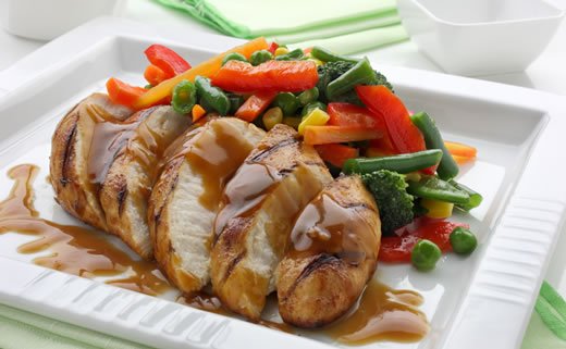 Pileća prsa sa šampinjonima