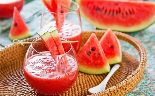 Smoothie od lubenice, krastavca i mente