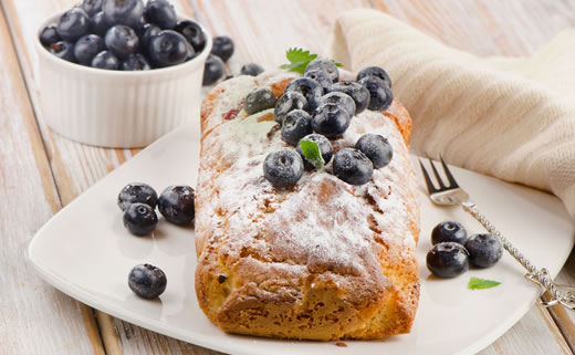 Kruh od borovnica i jogurta