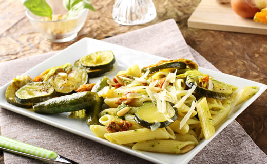 Tjestenina s tikvicama i tunom