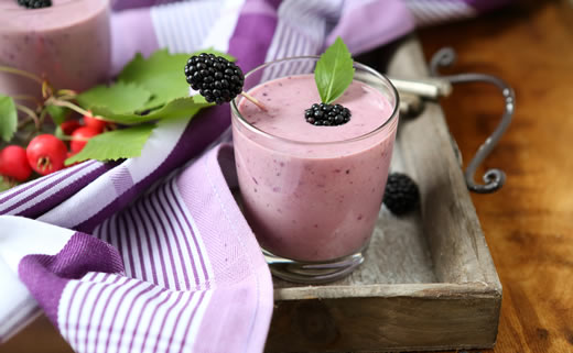 Smoothie od borovnica i banane