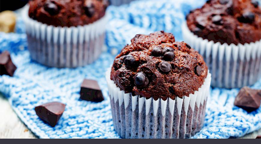 Muffini sa čokoladom i bobičastim voćem