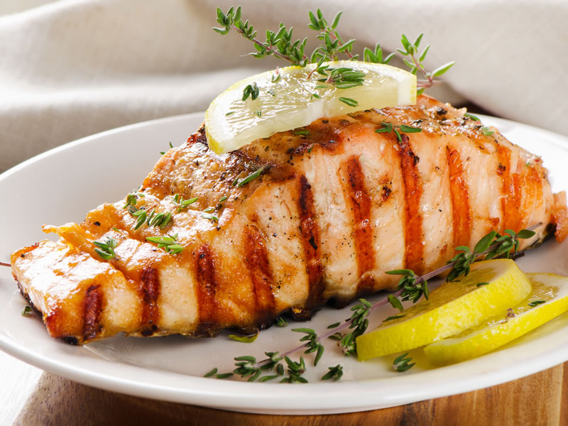 Losos u marinadi od naranče