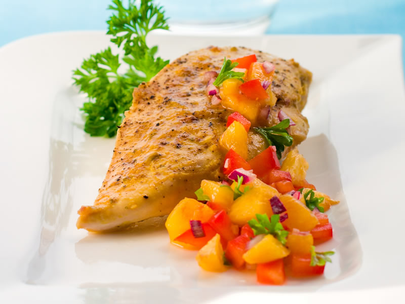 Svinjski kotleti s jabukama u medu