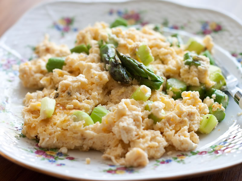 Kajgana s tikvicama i slaninom