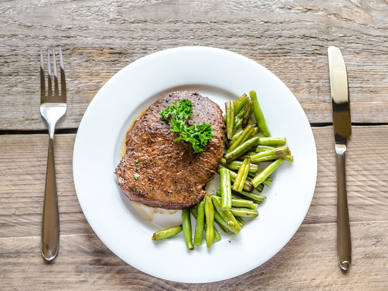 Svinjski odrezak s mahunama