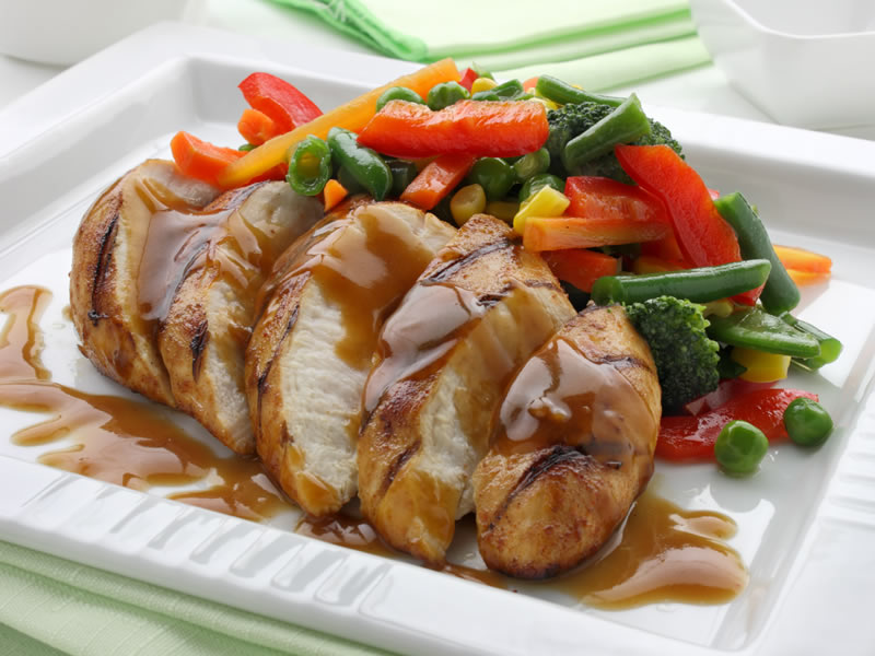 Kotleti s grahom i povrćem