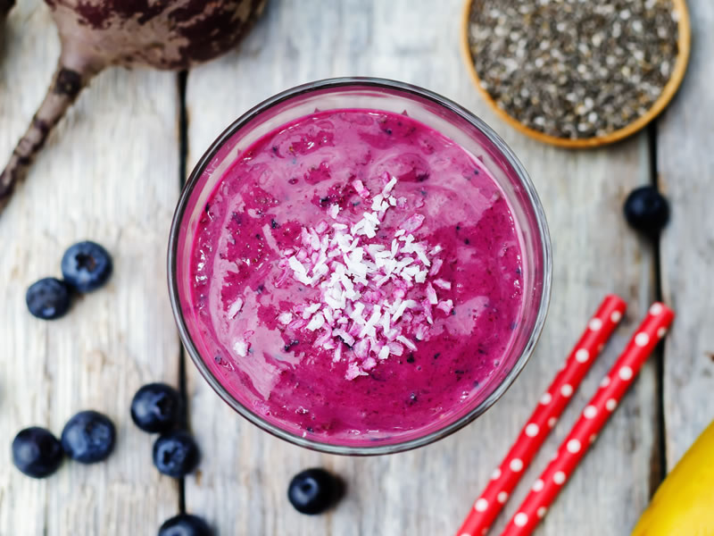 Voćni smoothie sa zobenim pahuljicama