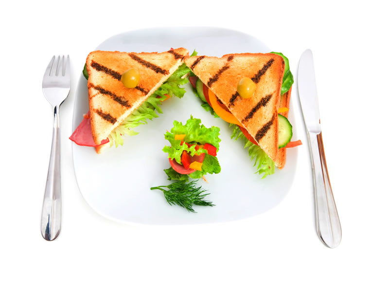 Sendvič od lososa i špinata