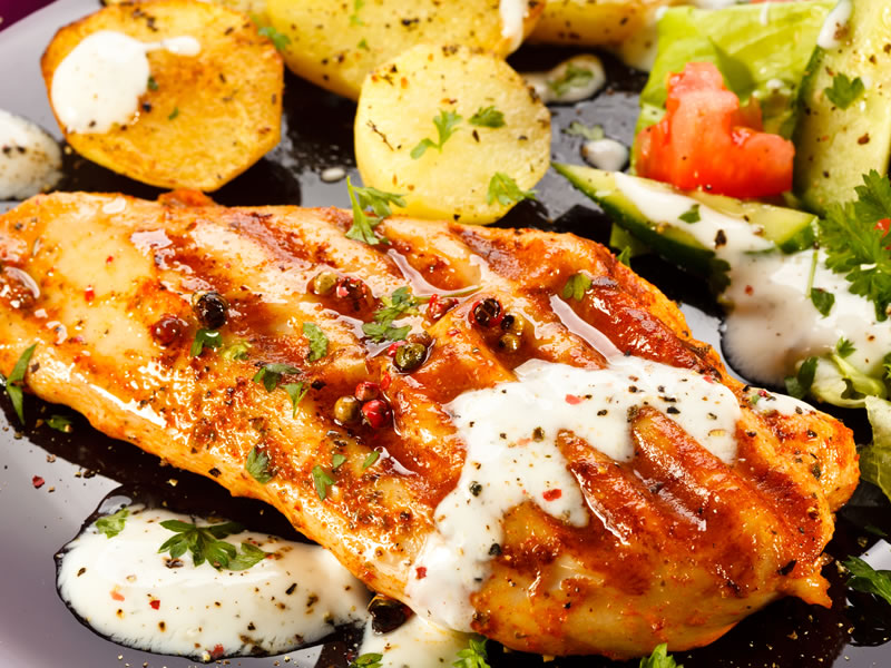 Piletina s tjesteninom i povrćem