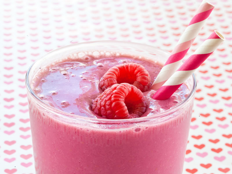 Smoothie od banana i malina