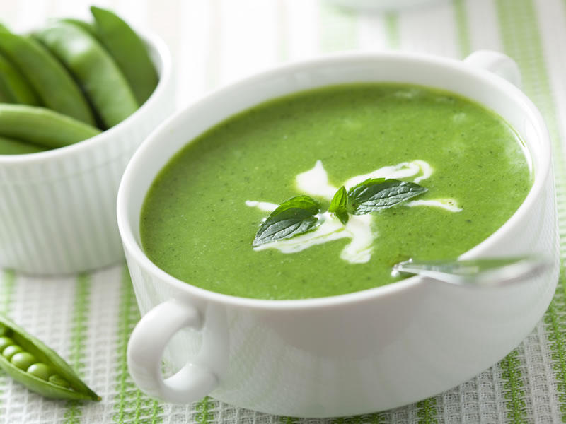 Topla juha od graška