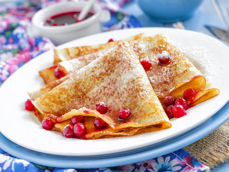 Tople palačinke od integralnog brašna