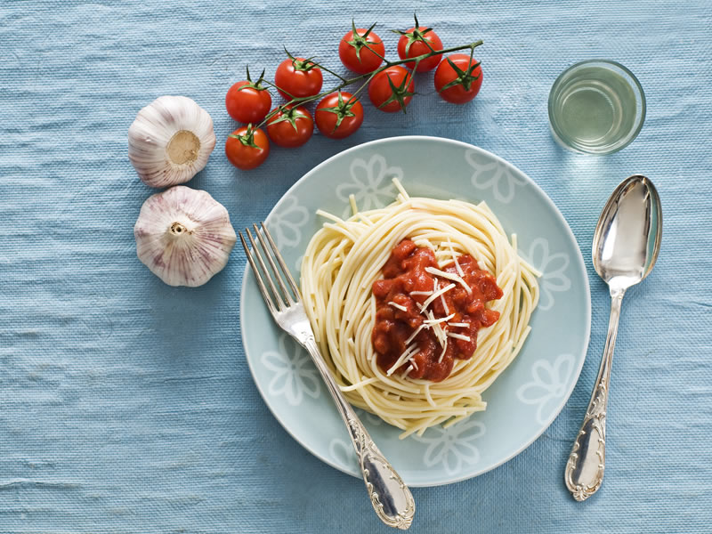 Vegetarijanski špageti bolognese