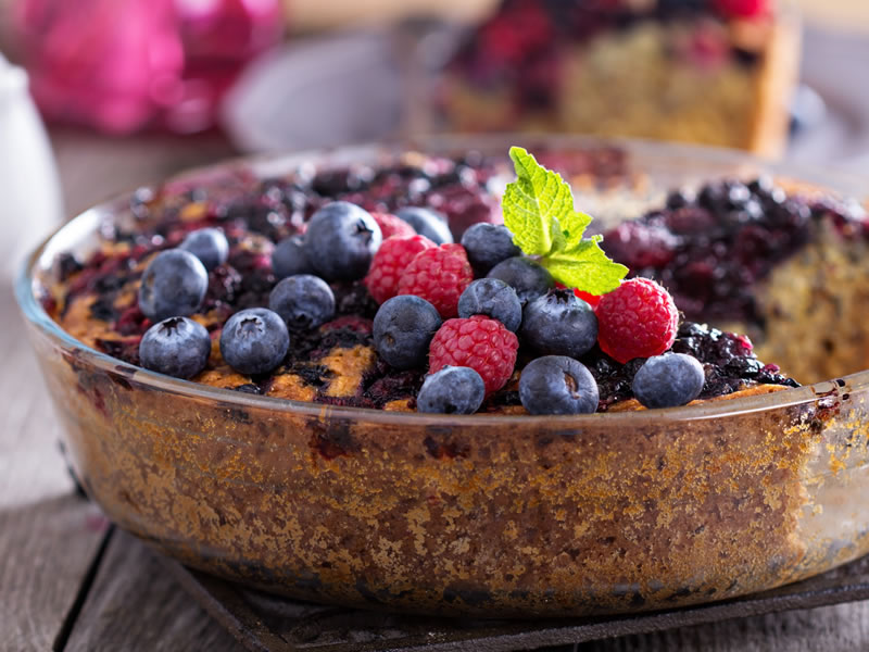 Kruh od brusnica i zobenih pahuljica