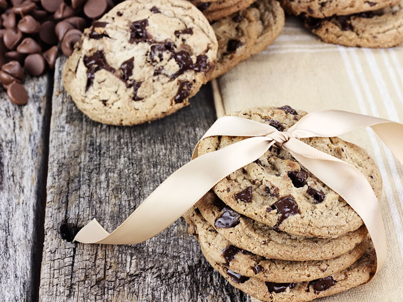 Kolačići od banane s komadićima čokolade