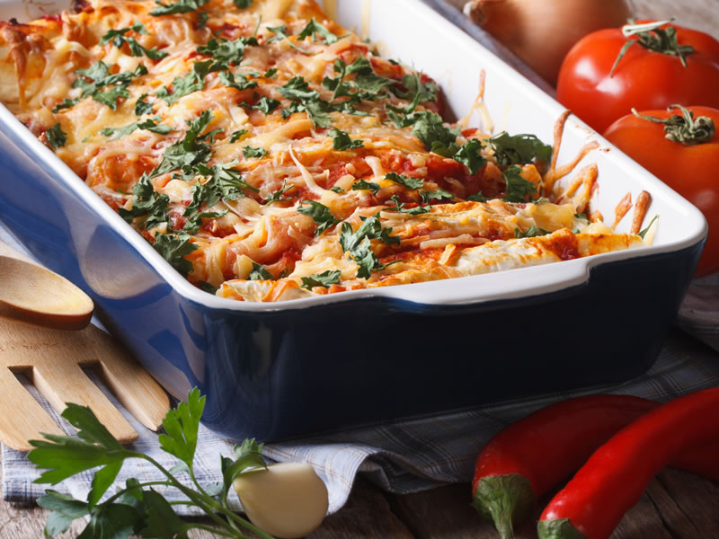 Lazanje od piletine (prehrana za krvnu grupu A)