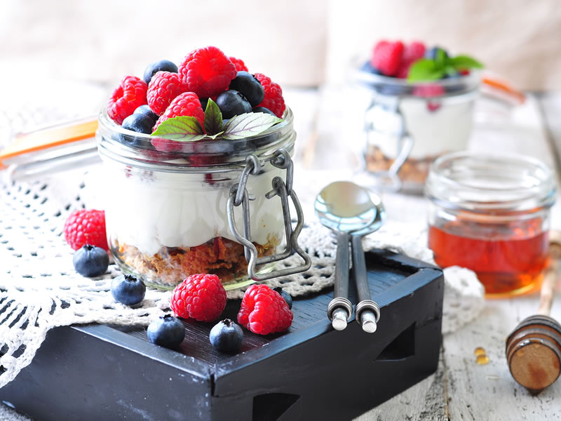 Zobene pahuljice s ricottom i malinama