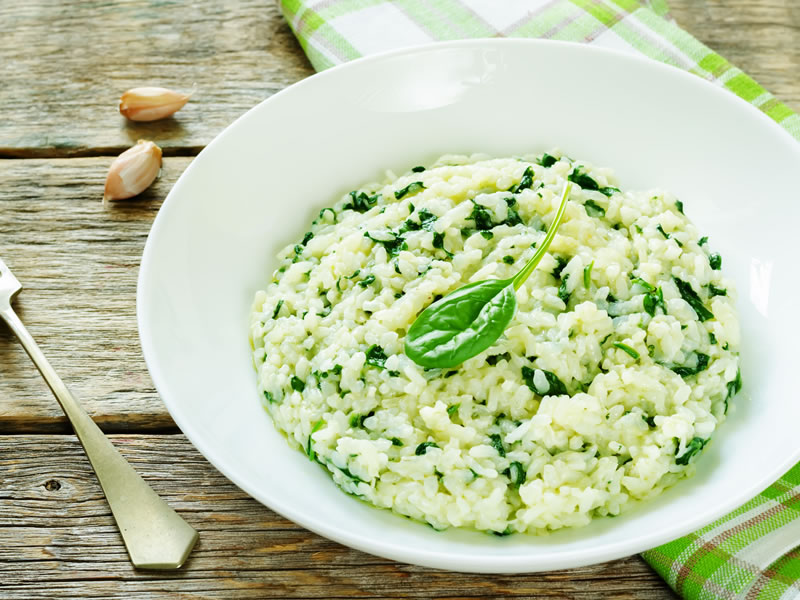 Rižoto s tikvicama i bosiljkom