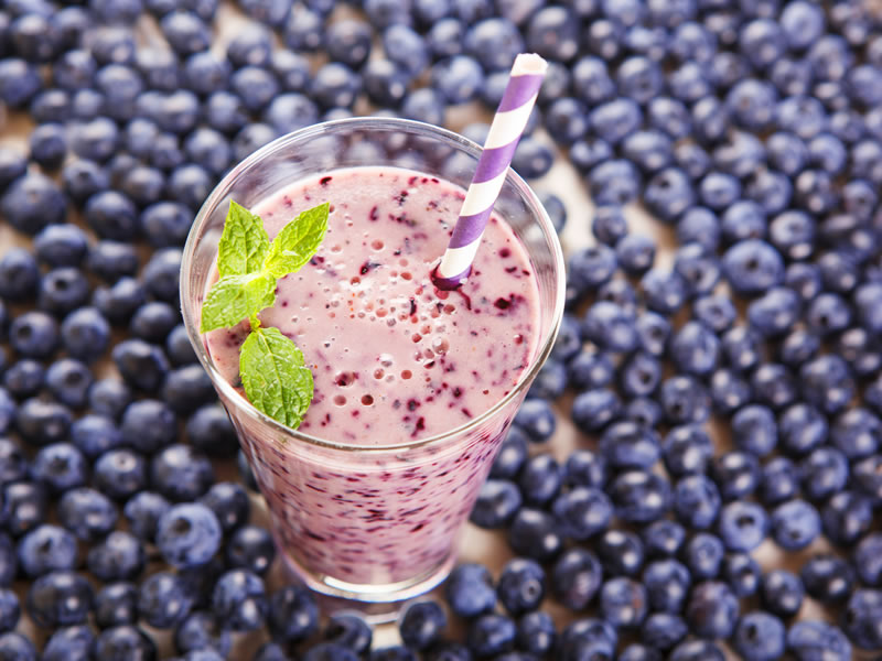 Smoothie od borovnica i brusnica