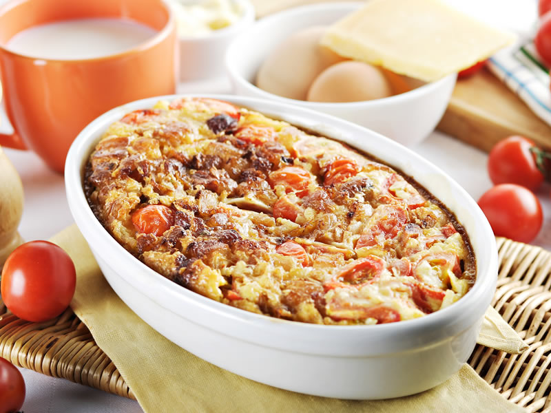 Zapečena riža sa sirom