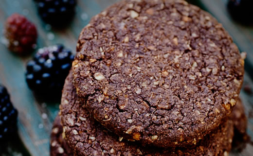 Kolačići od zobi, kokosa i kakaa