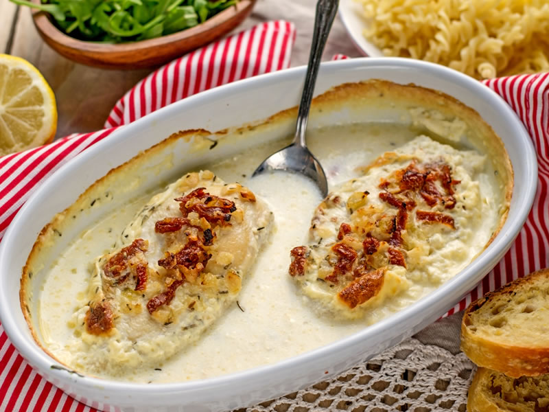 Pileći zabaci u bademovom mlijeku