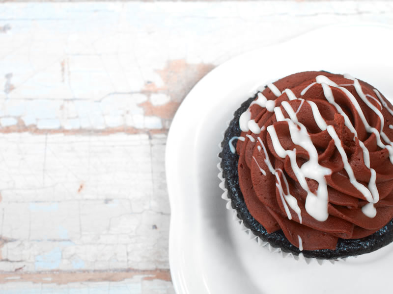 Čokoladni muffini sa čokoladnom glazurom