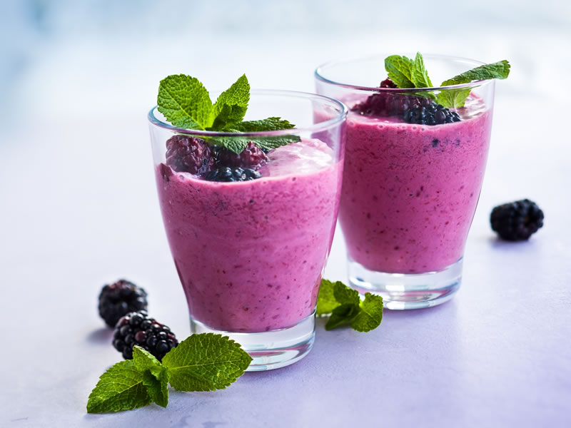 Smoothie od trešanja i kupina