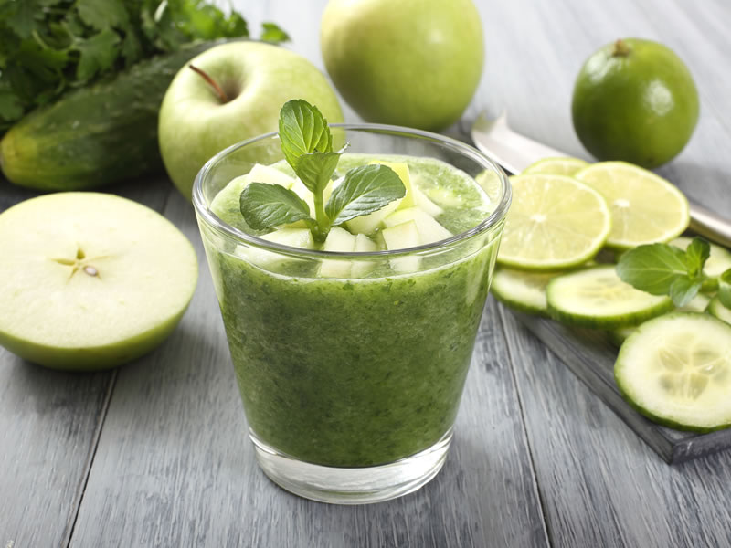 Zeleni smoothie s narančom