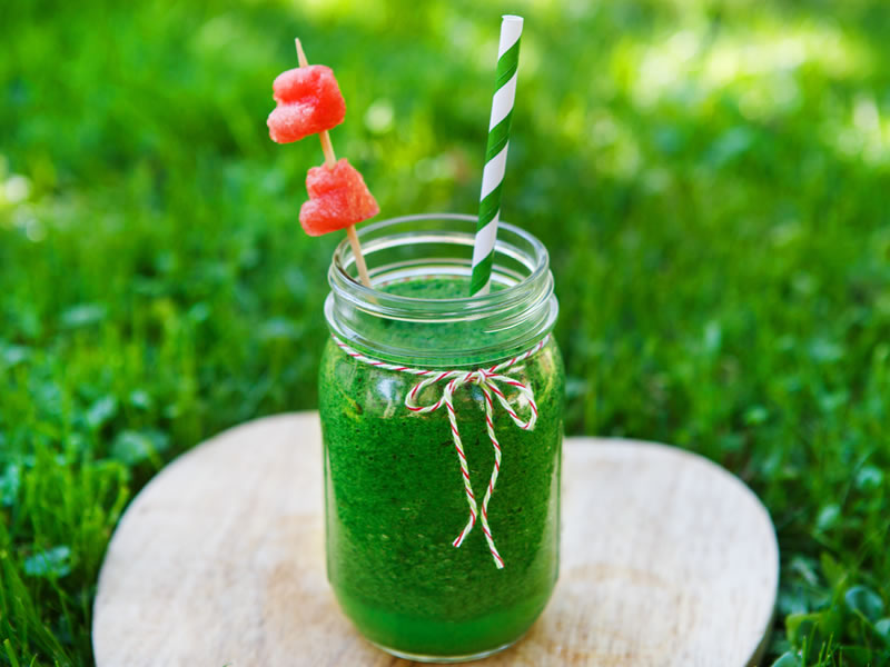 Smoothie od borovnica i špinata