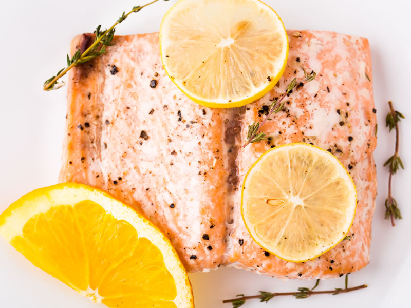 Losos s ružmarinom i limunom