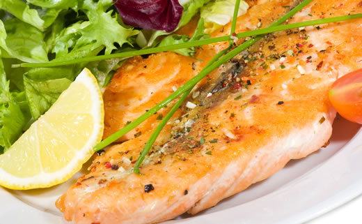 Losos sa senfom i medom