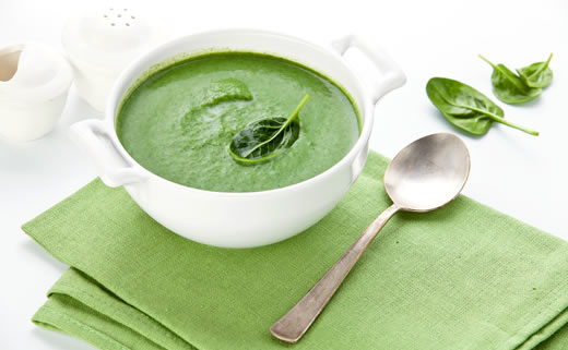 Juha od špinata i krumpira