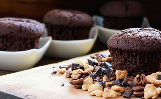 Čokoladni muffini s lješnjacima