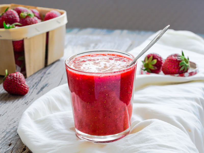 Chia puding s jagodama