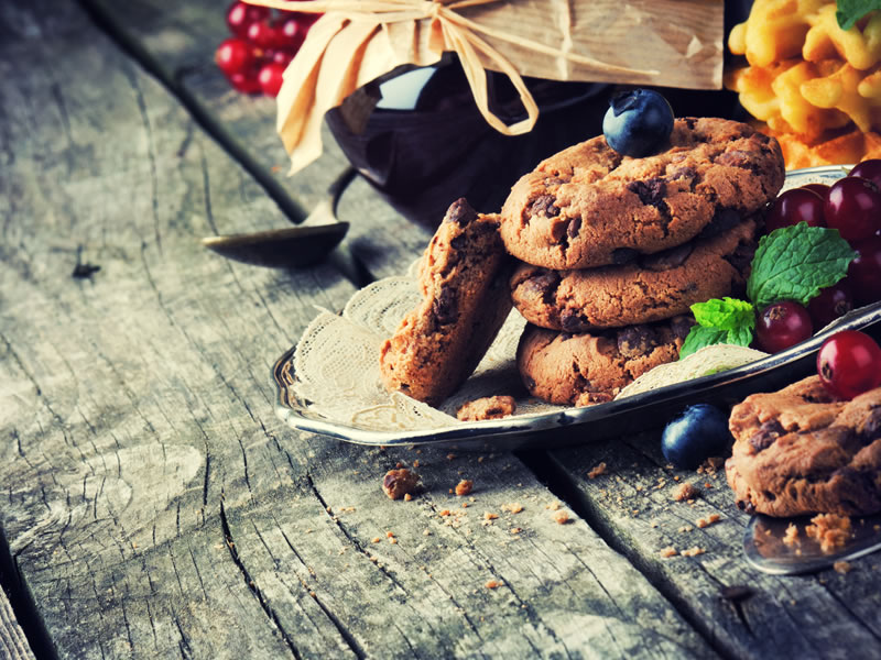 Kolačičići od kikirikija i čokolade