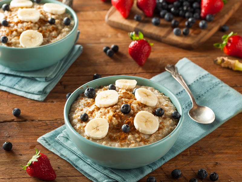 Zobene pahuljice s orasima i borovnicama