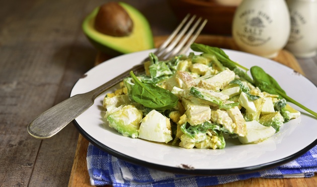 Salata od avokada i jaja