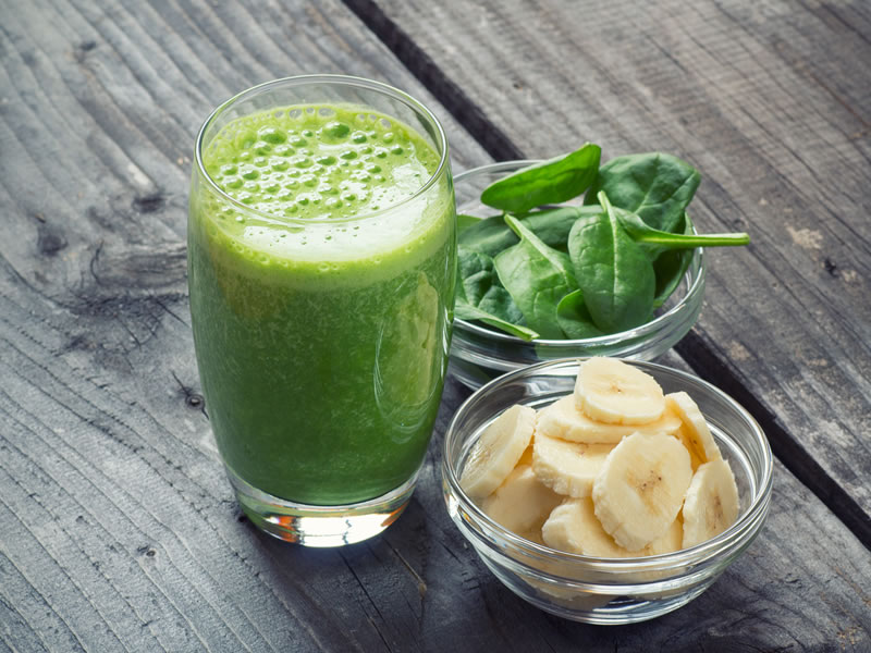 Zeleni banana smoothie