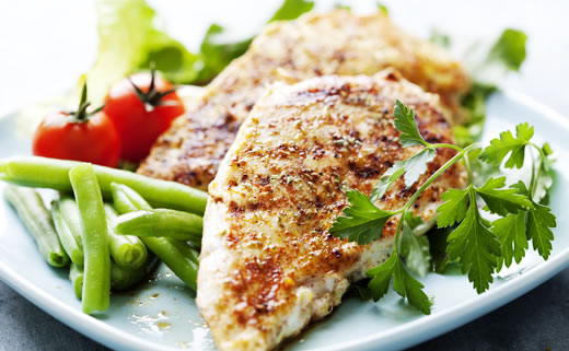 Pileća prsa u medu sa sezamom