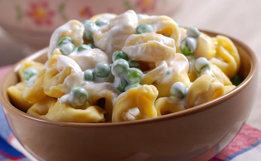 Tjestenina sa šparogama, ricottom i graškom