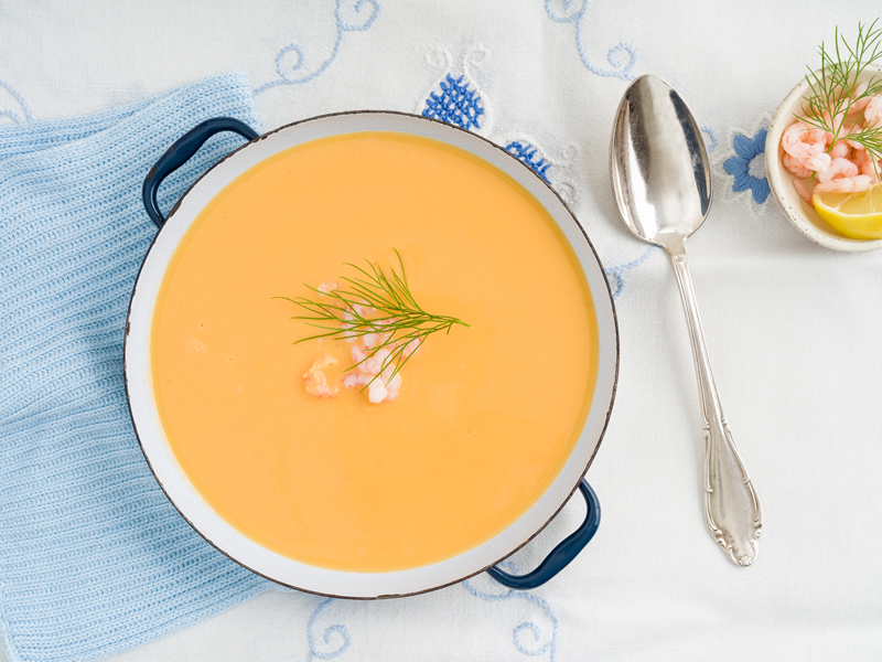 Juha od mrkve, đumbira i naranče