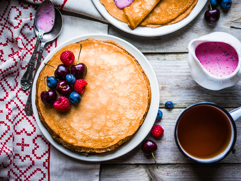 Palačinke od kurkume i banane