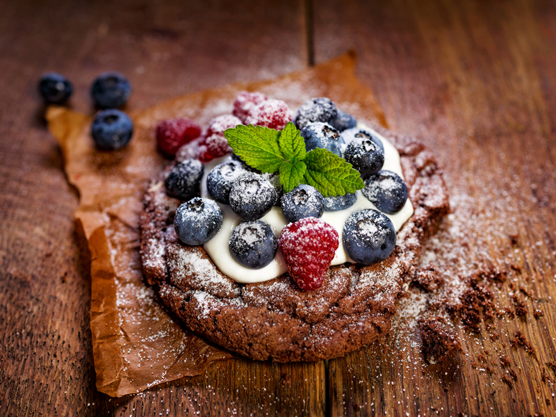 Kolačići od zobi i malina