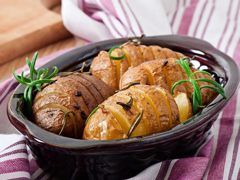 Batat s ružmarinom i gljivama