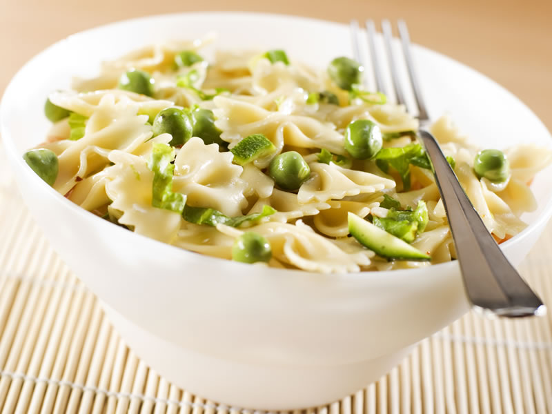 Tjestenina s graškom i mozzarellom