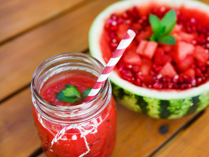 Smoothie od lubenice i bosiljka