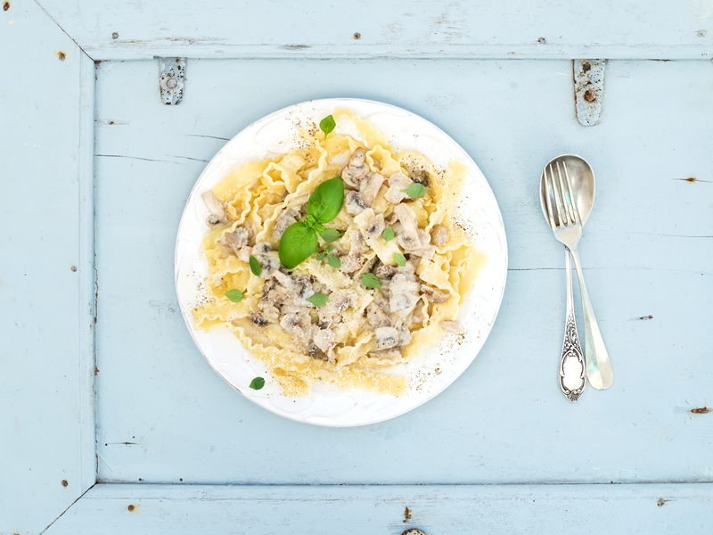 Tjestenina carbonara s artičokama