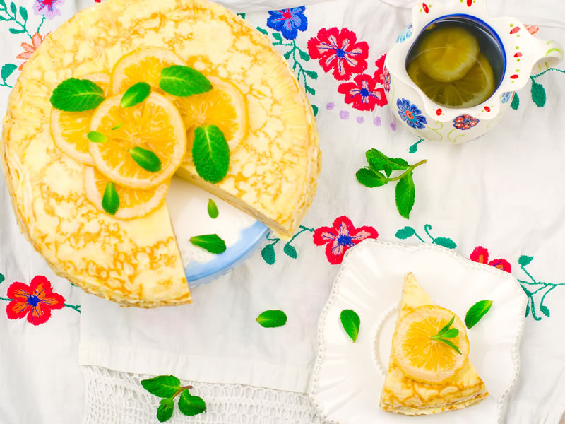 Osvježavajući kolač od limete i manga
